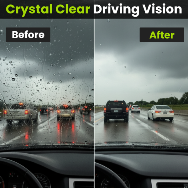 Crystal clear driving vision